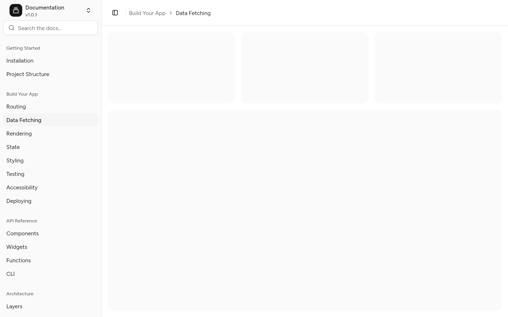 sidebar-01, as it looks in an app