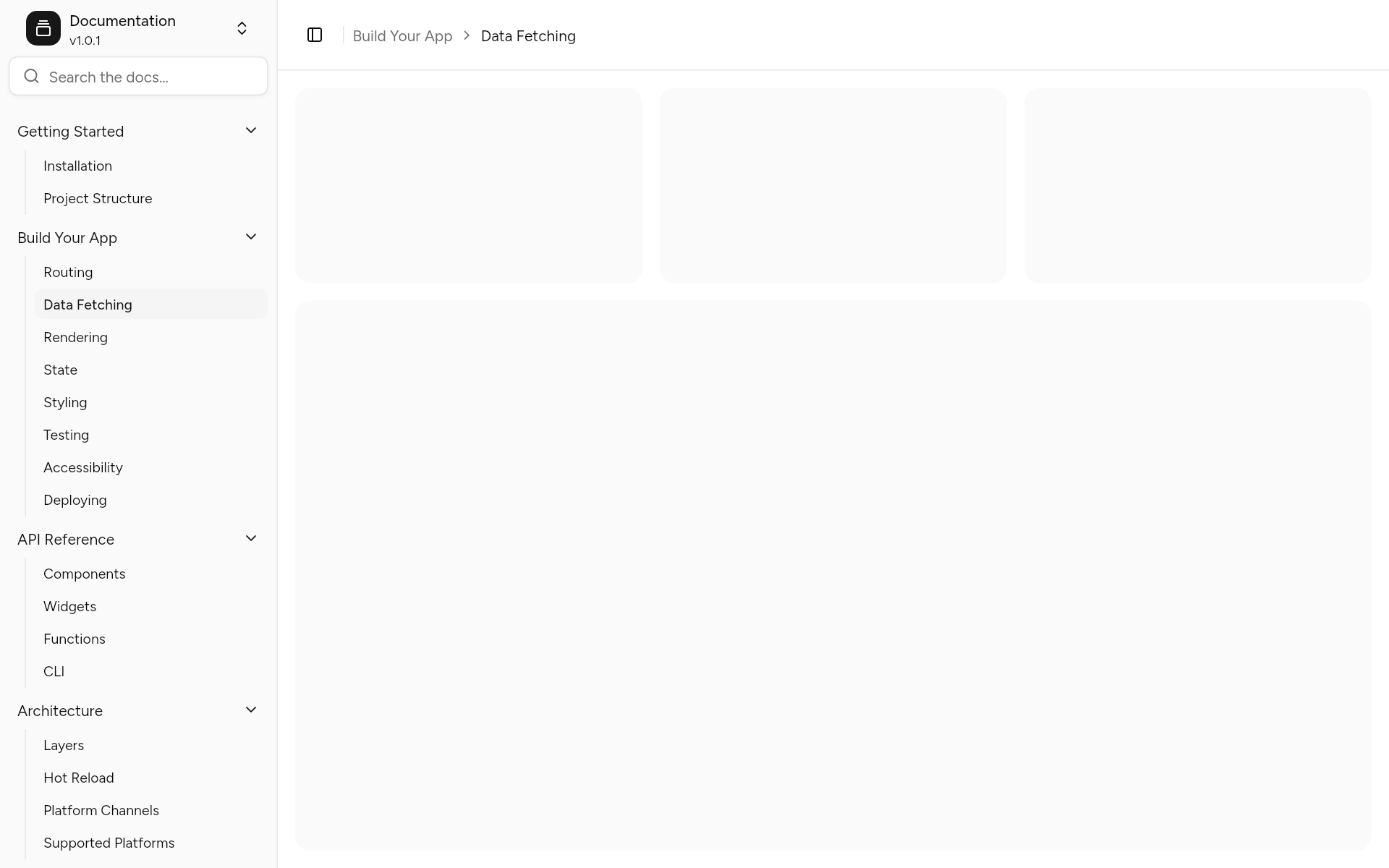 sidebar-02, as it looks in an app