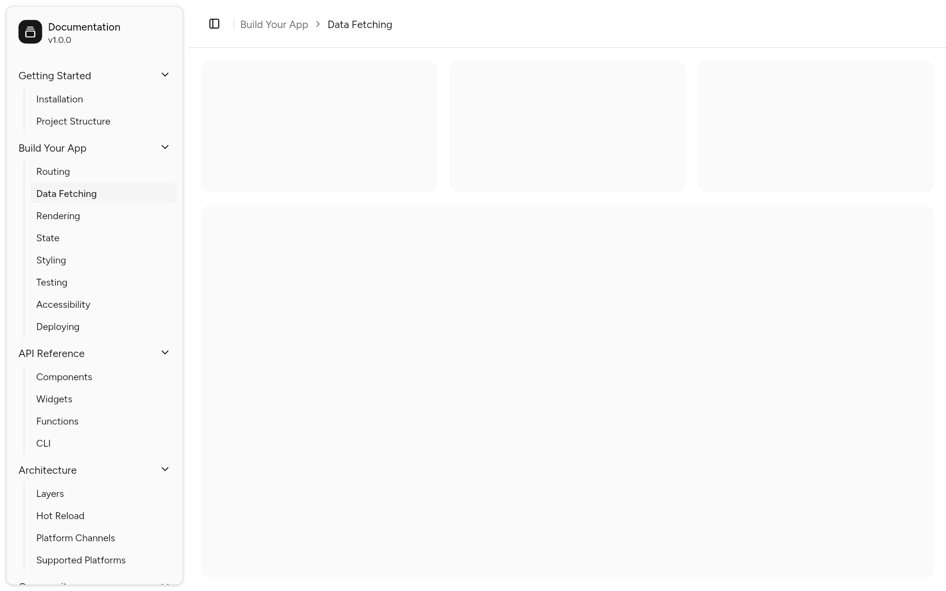 sidebar-04, as it looks in an app