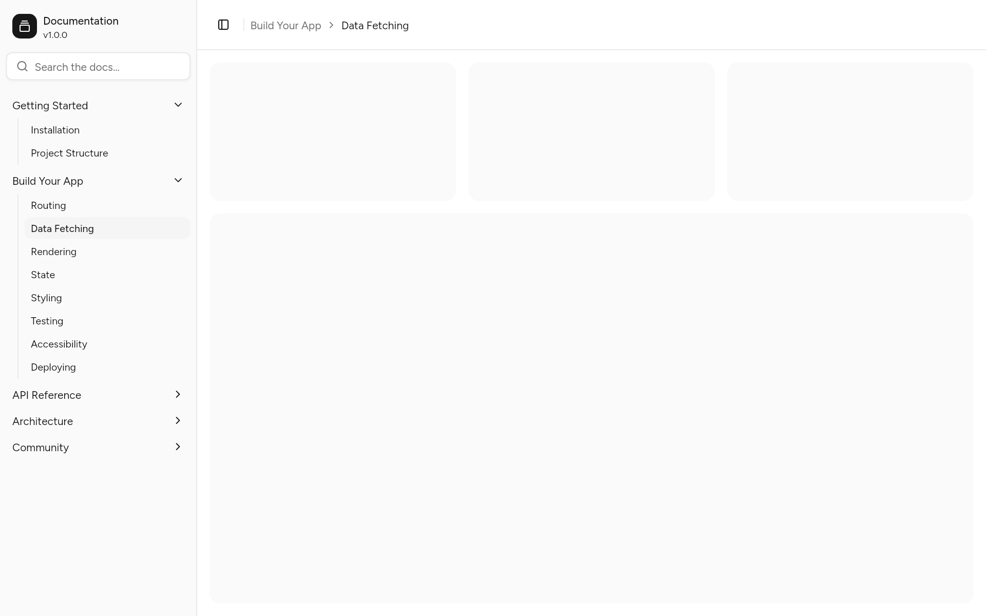 sidebar-05, as it looks in an app