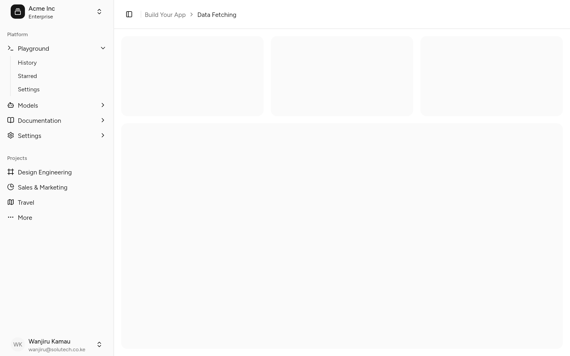sidebar-07, as it looks in an app