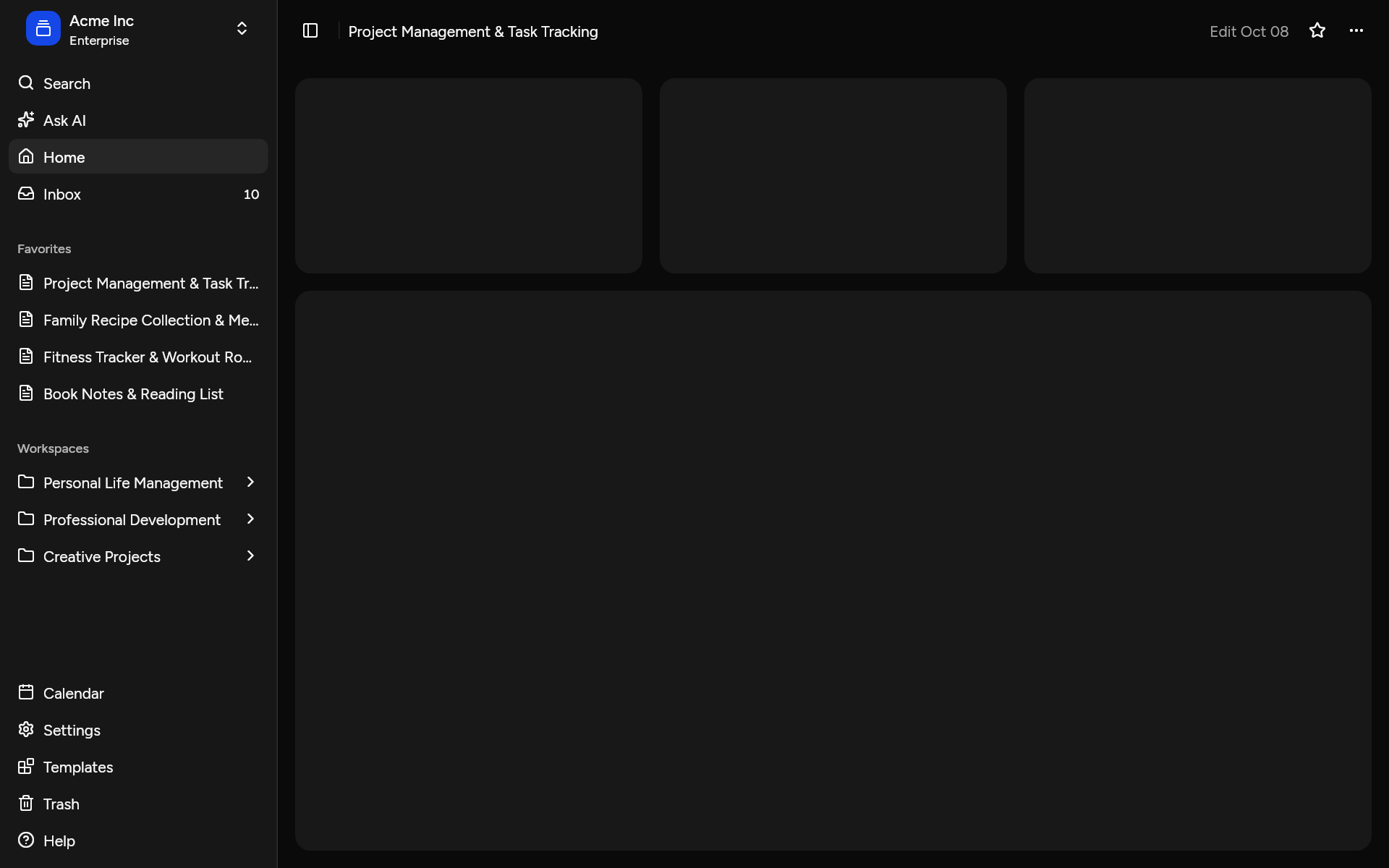 sidebar-10, as it looks in an app, dark