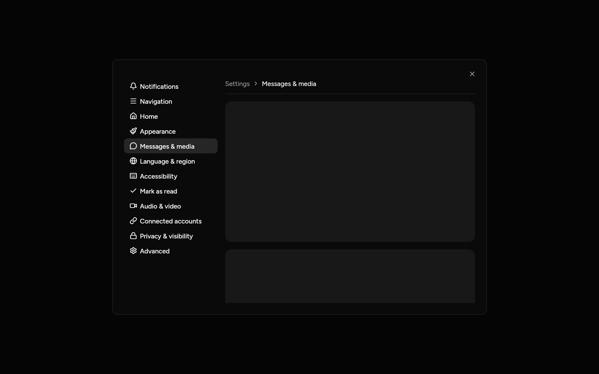 sidebar-13, as it looks in an app, dark