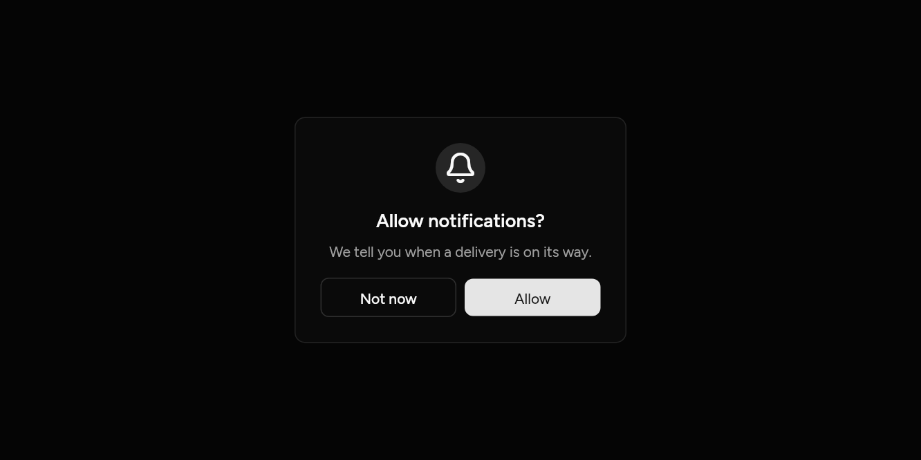 Small, with media, as it looks in an app, dark