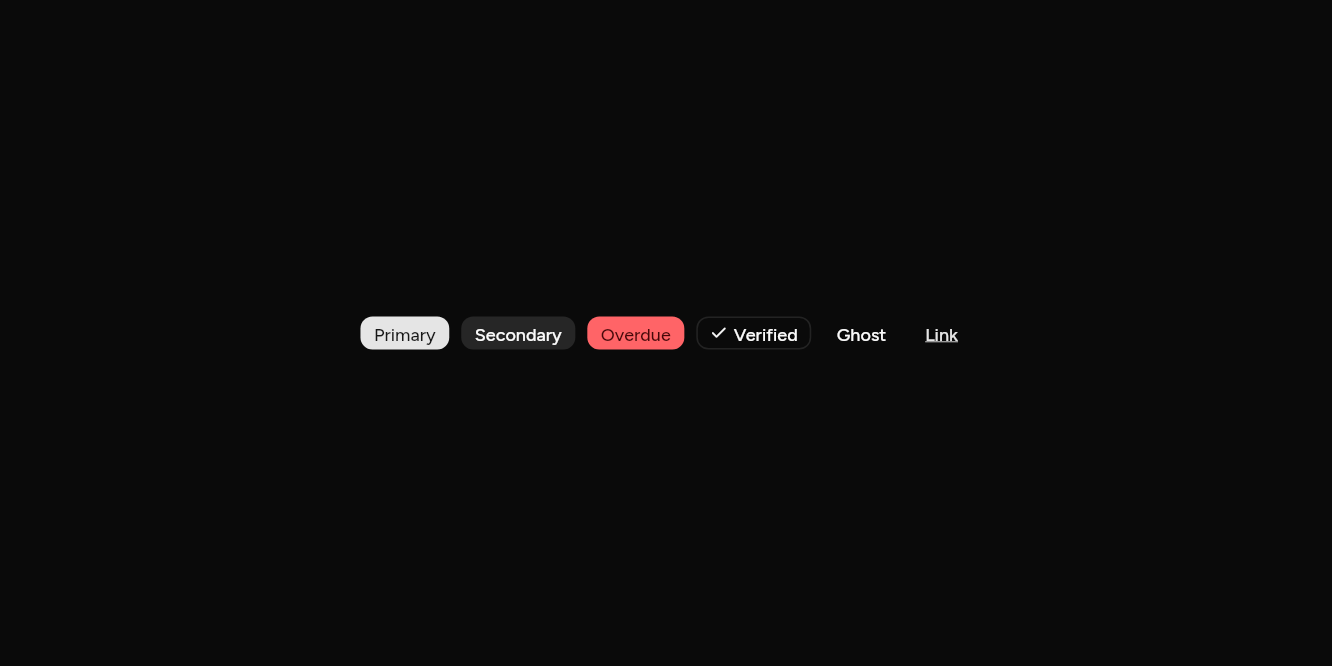 Variants, as it looks in an app, dark