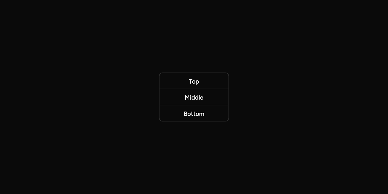 Upright, as it looks in an app, dark