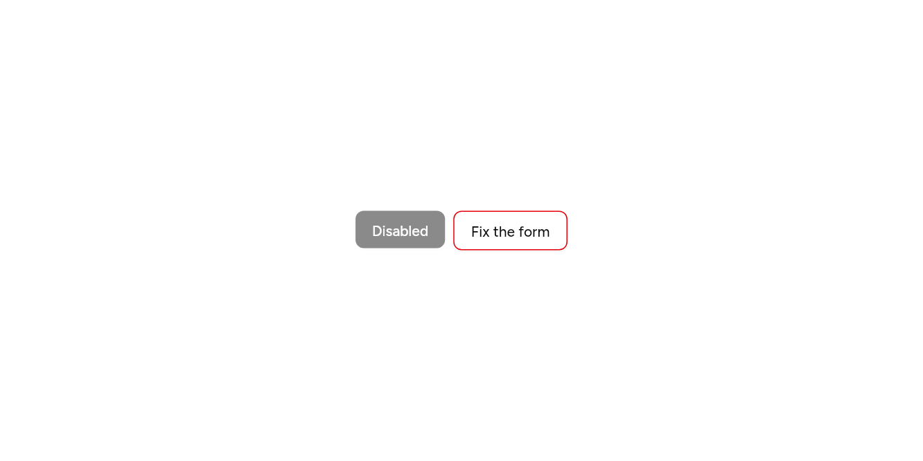 Disabled and wrong, as it looks in an app