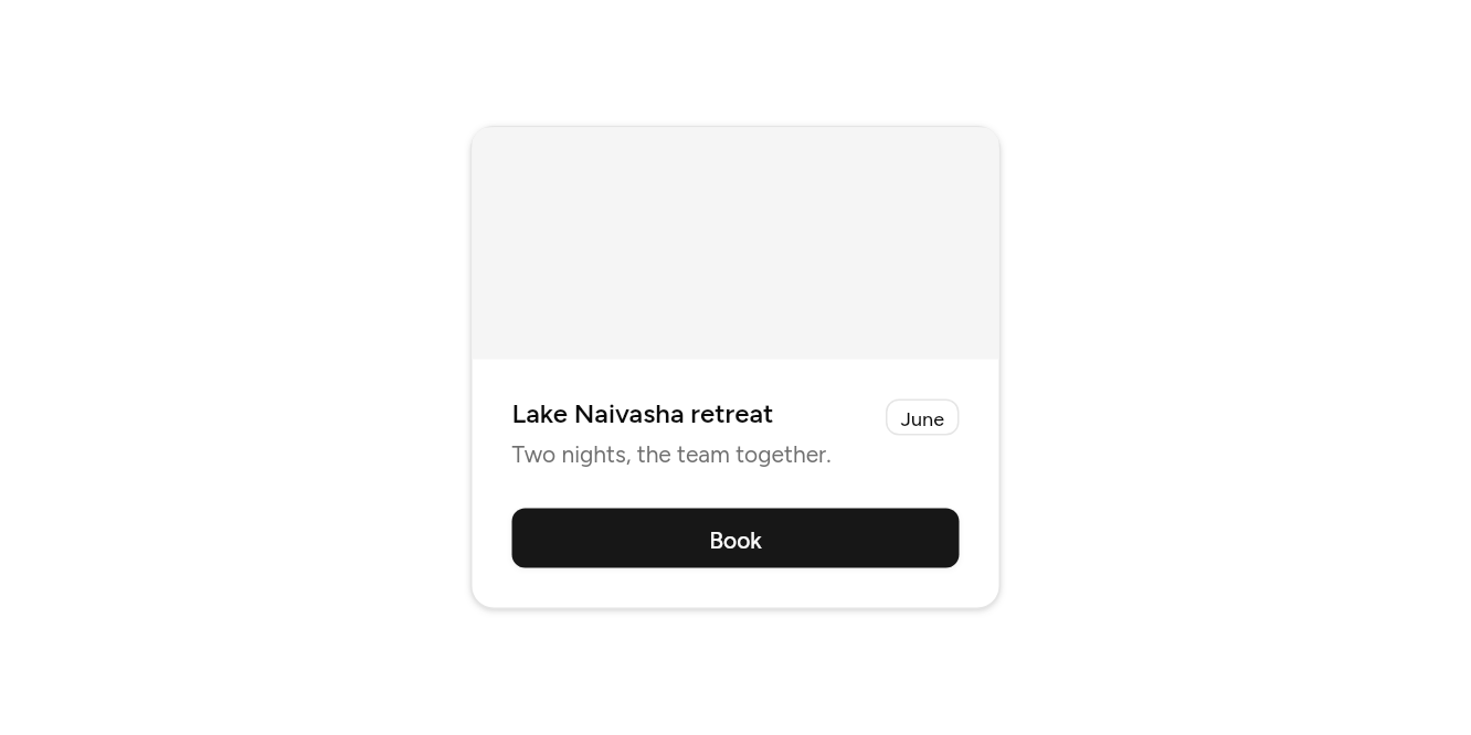 With a picture, as it looks in an app
