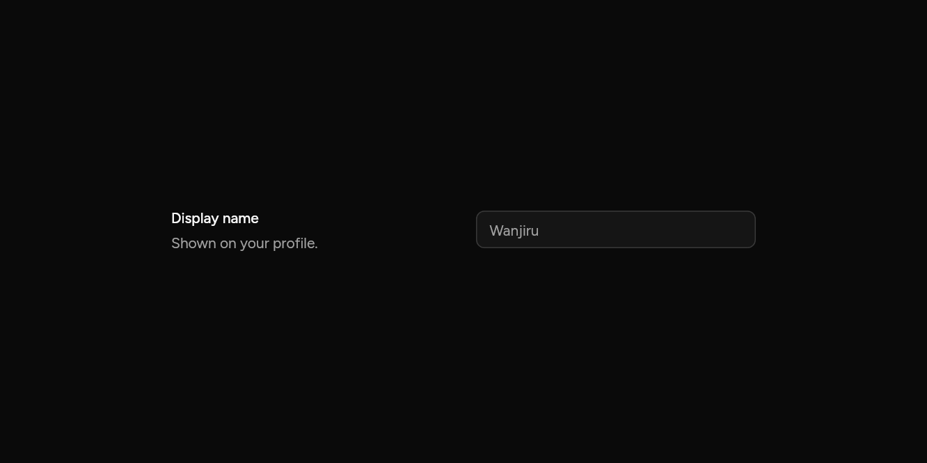 Beside where there is room, as it looks in an app, dark