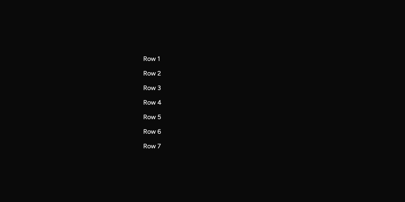 A long list, as it looks in an app, dark