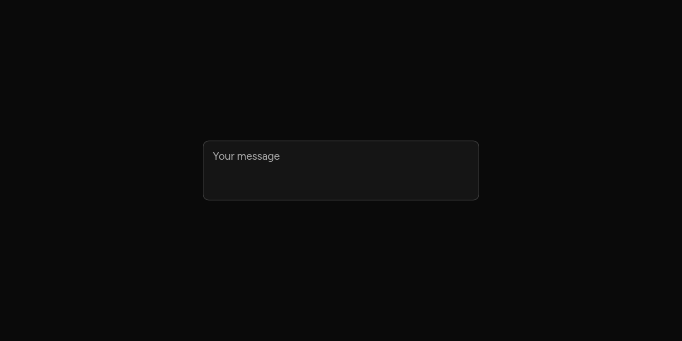 Fixed height, as it looks in an app, dark