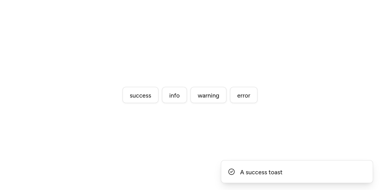 Types, as it looks in an app